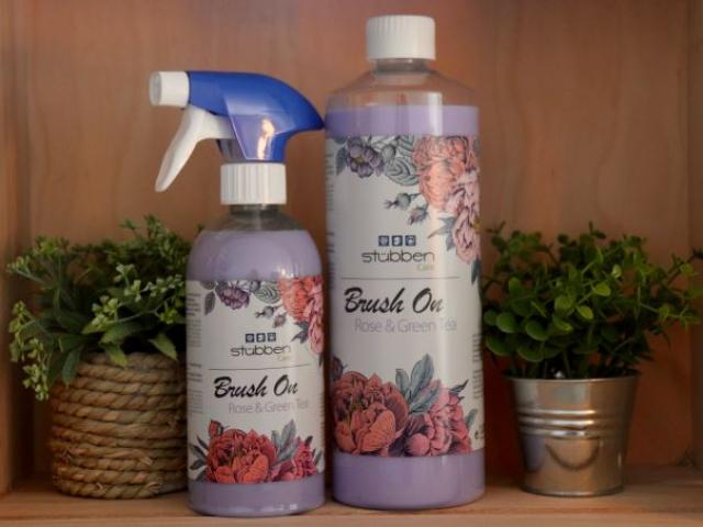 Démêlant Stübben « Brush One » Rose & Thé vert